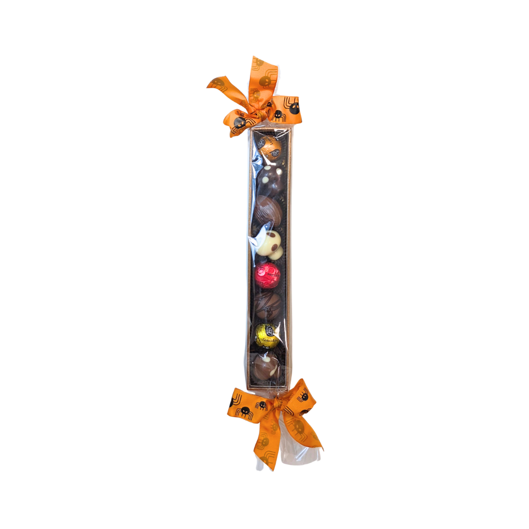 Rigletă Halloween - Cutie 8 Praline Belgiene Asortate Leonidas 115g
