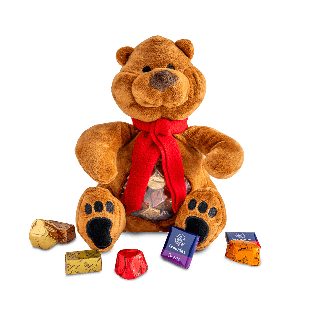 Urs Leo Cu Praline Leonidas Ciocolat Belgian 