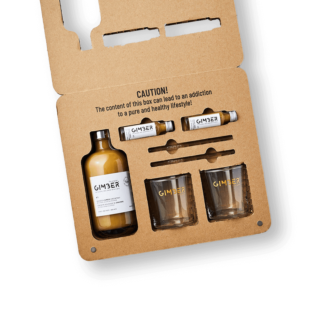GIMBER Giftbox Open