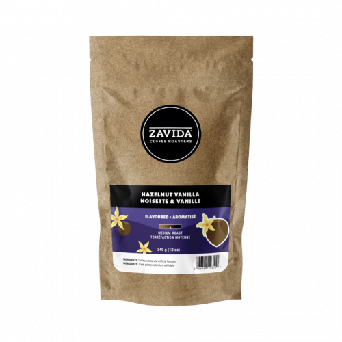 Cafea Boabe Hazelnut Vanilla Zavida 100% Arabica