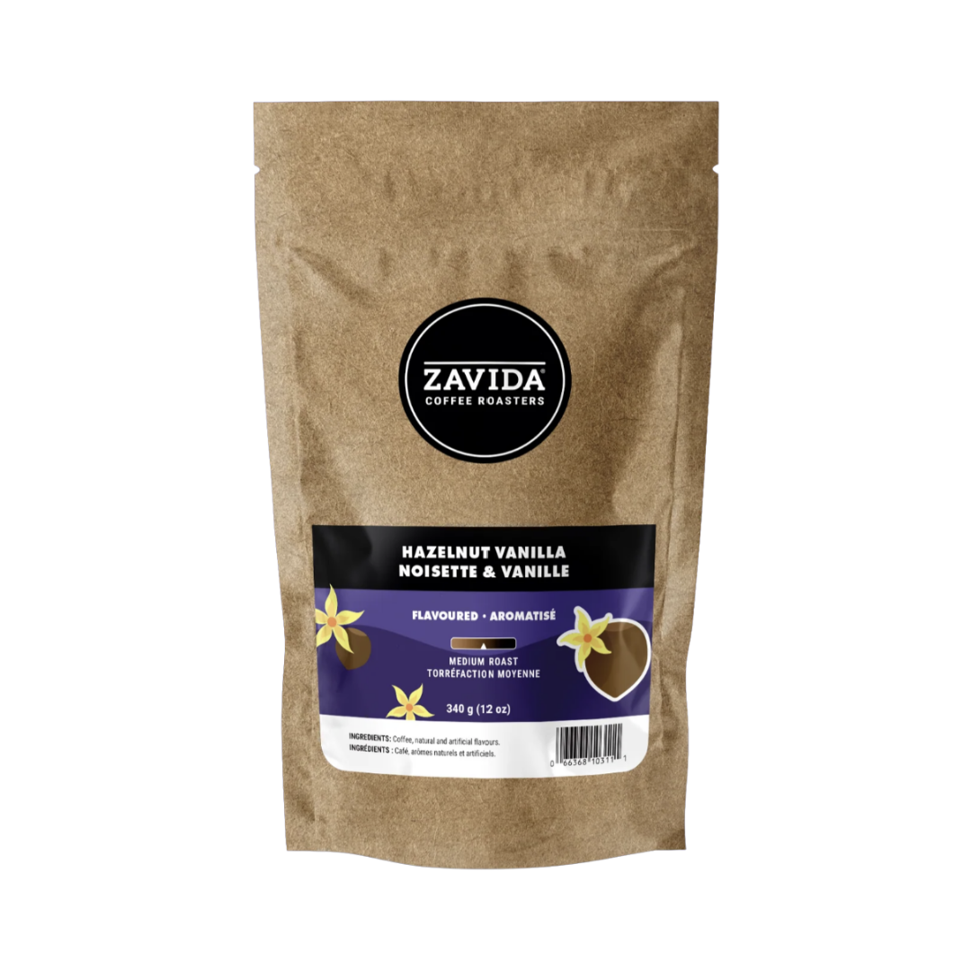 Cafea Boabe Hazelnut Vanilla Zavida 100% Arabica
