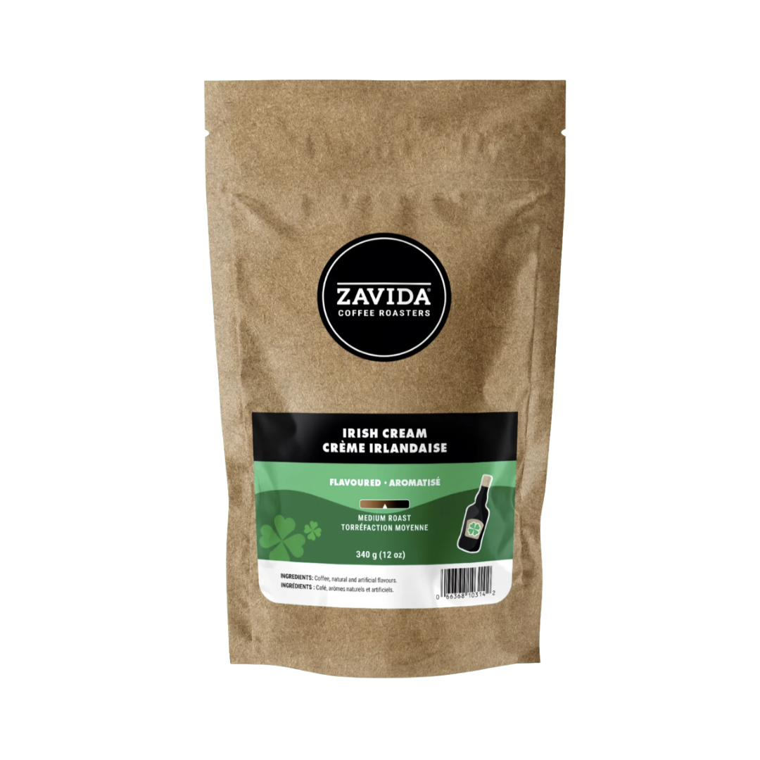 Cafea Boabe Irish Cream Zavida 100% Arabica 340g
