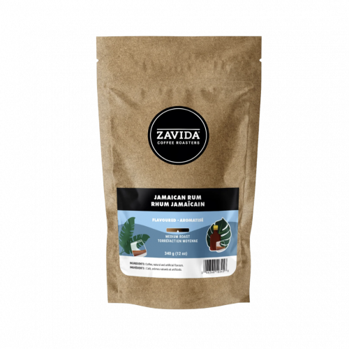 Cafea Boabe Jamaican Rum Zavida 100% Arabica 340g