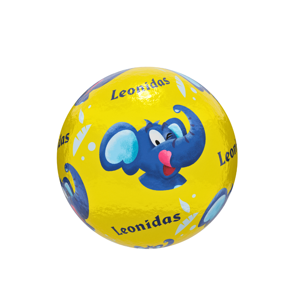 Kids ball praliné puffed rice white