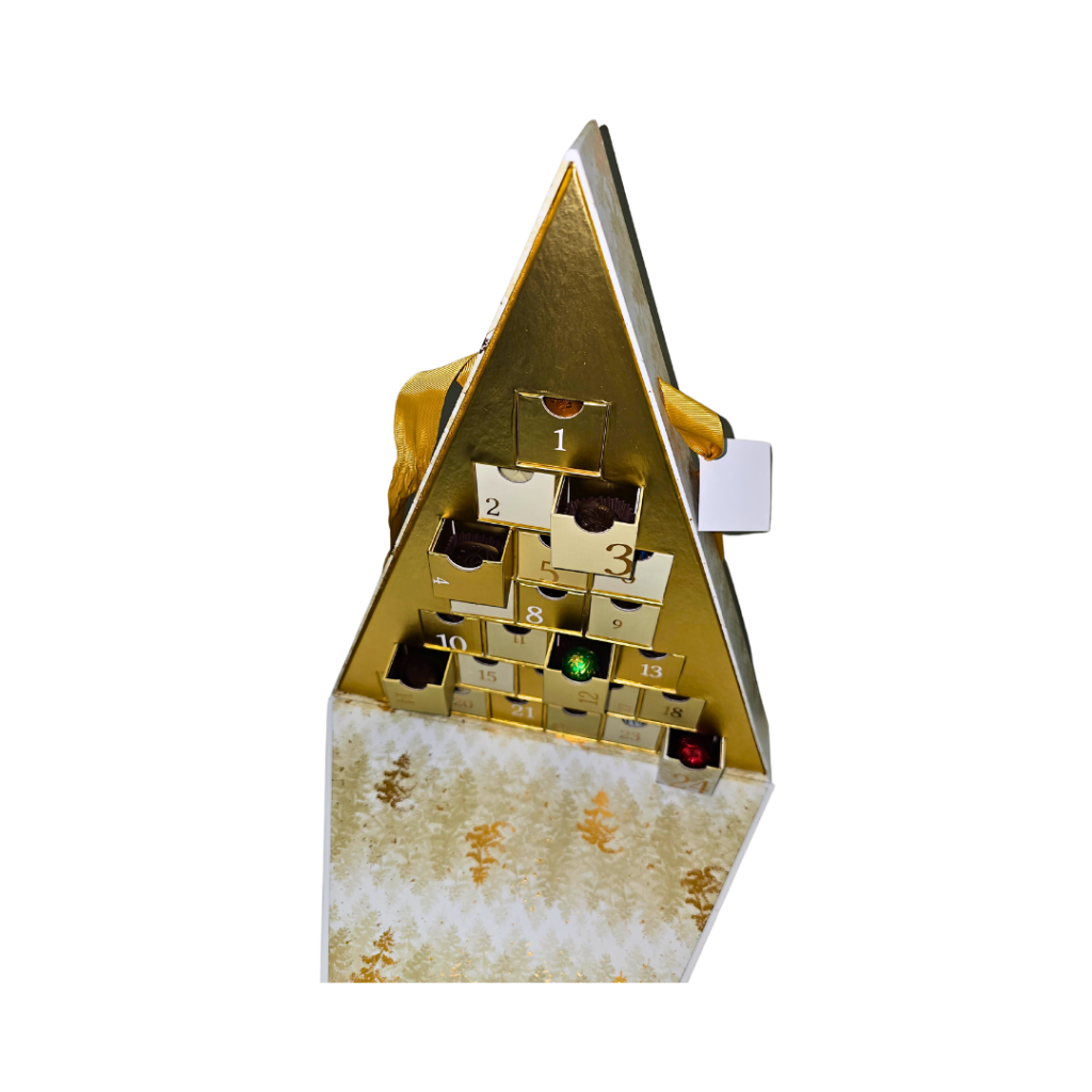 Calendar Advent Triangle 24p/340g Leonidas Ciocolată Belgiană