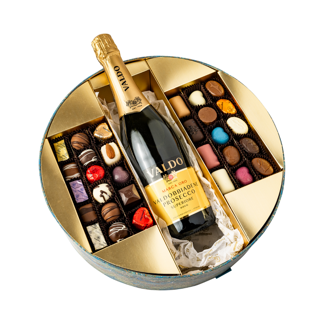 Choco & Wine Round & Prosecco Sgr