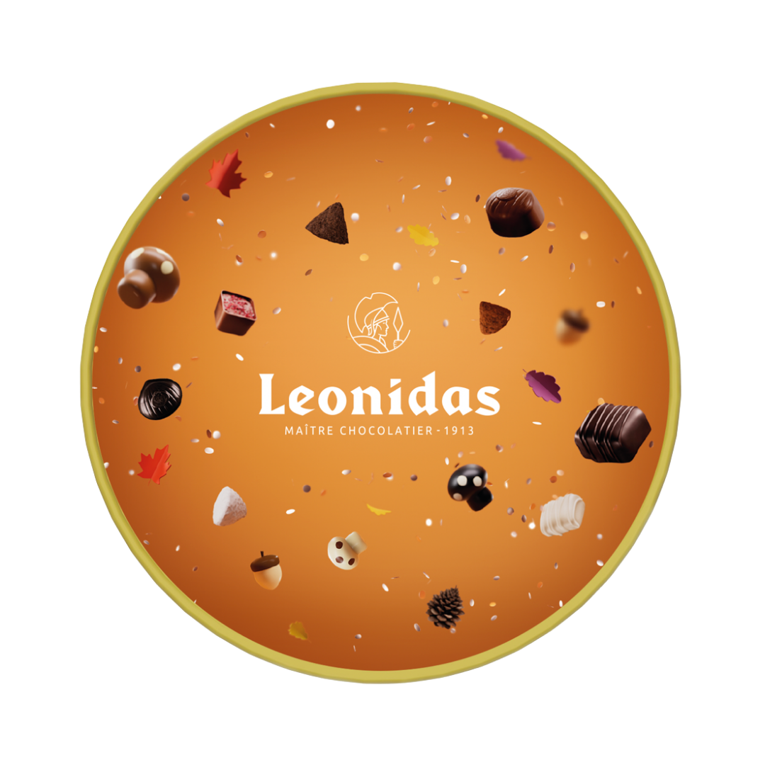 Dora Toamnă - Cutie 24 Praline Belgiene Asortate Leonidas 335g