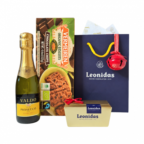 Gift S5 SGR - Coș Cadou De Crăciun Leonidas