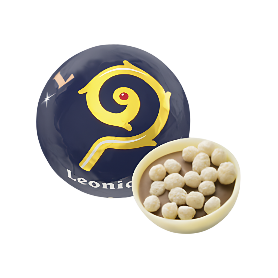 Saint Nicholas Ball Praliné Puffed Rice White