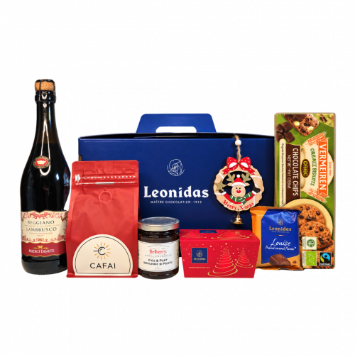 Gift Valisette 1 SGR - Coș Cadou Valiză Crăciun Leonidas