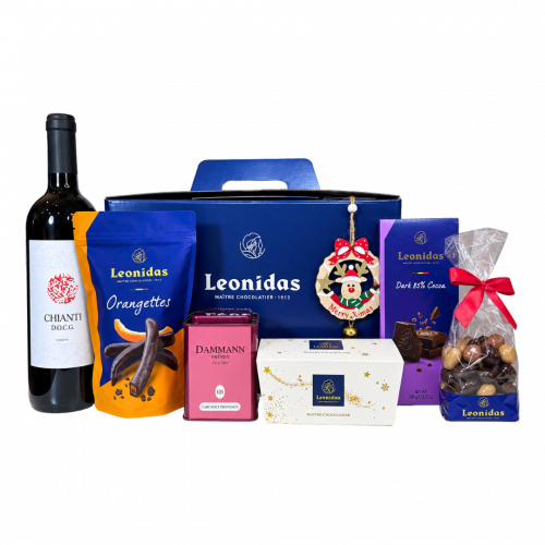 Gift Valisette 2 SGR - Coș Cadou Valiză Crăciun Leonidas