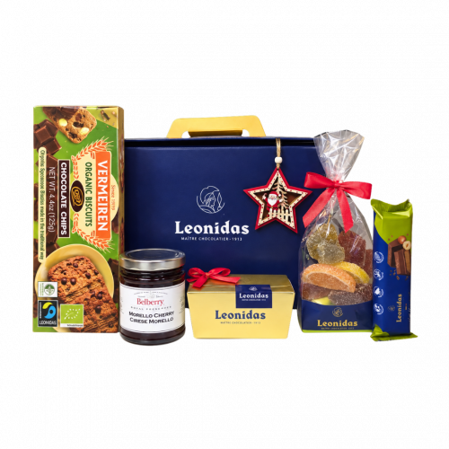 Valisette Small 1 - Coș Cadou Valiză Mică Crăciun Leonidas