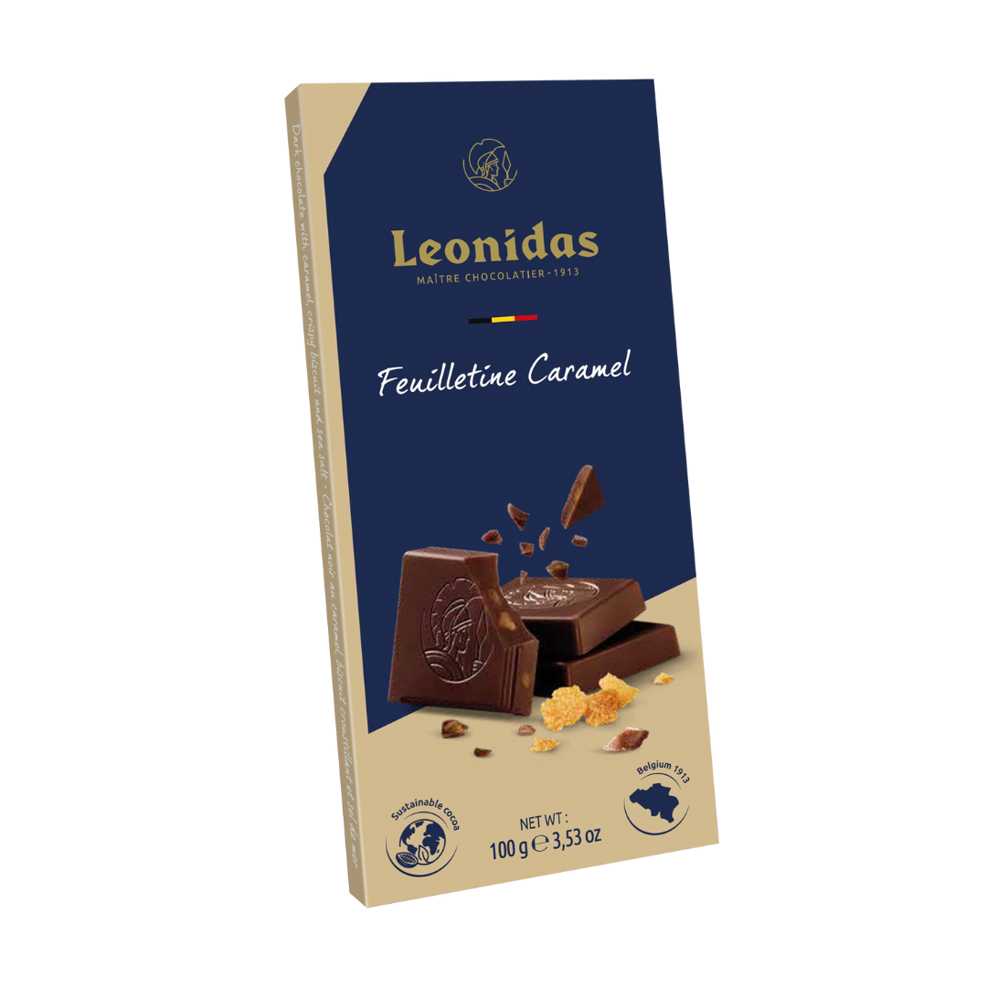 Tableta Dark Feuilletine Caramel 100g