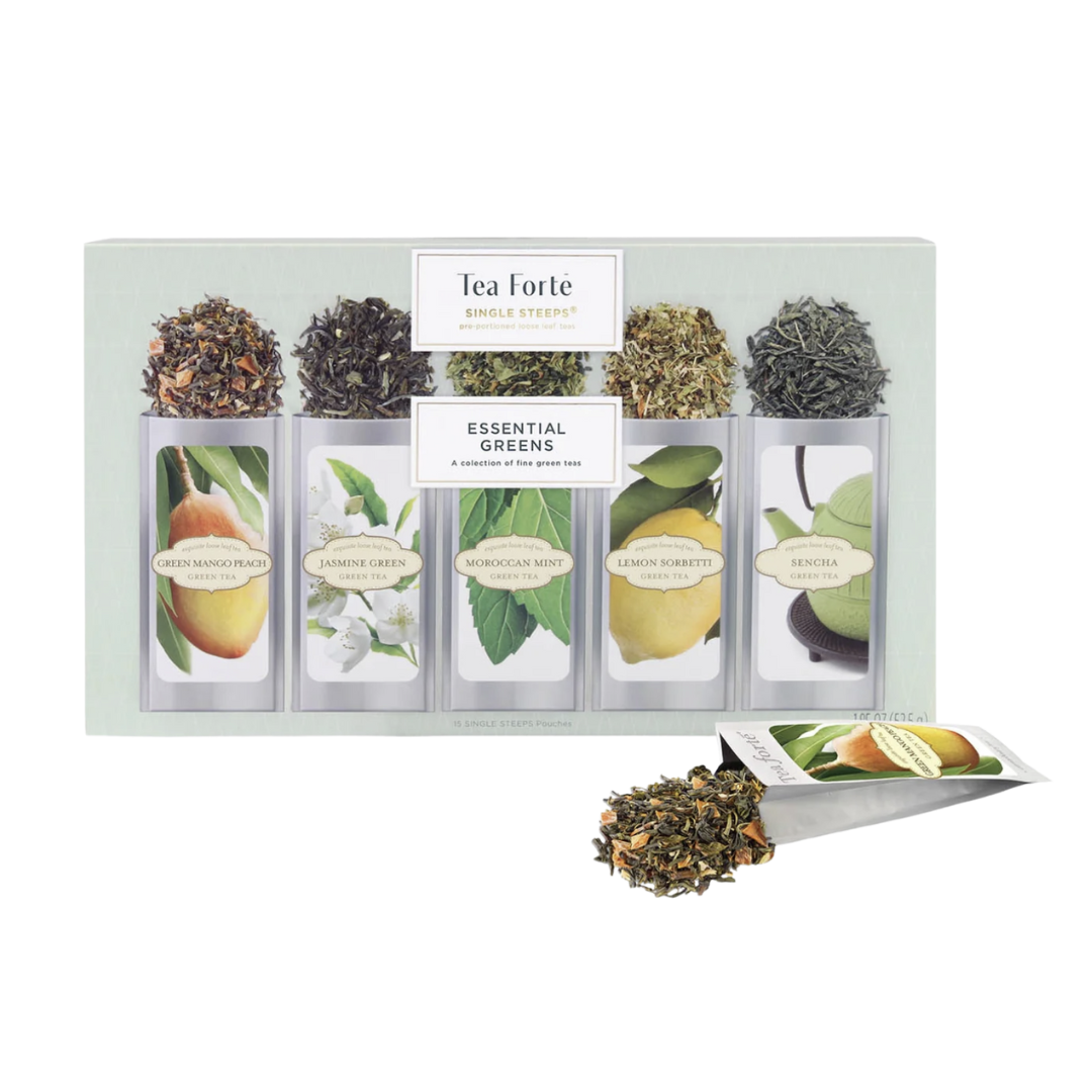 Ceai Single Steeps Essential Greens 15p